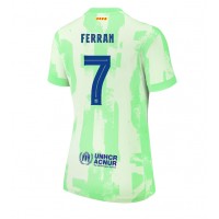 Barcelona Ferran Torres #7 Tredjedrakt Dame 2024-25 Kortermet